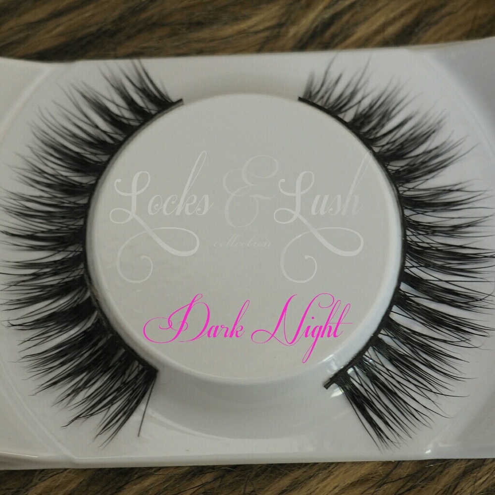 100% Mink False Eyelashes (Reusable)-Dark Night